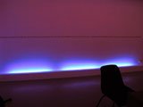lights purple glow and magenta darkens elsewhere