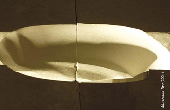 Plaster with warm glow