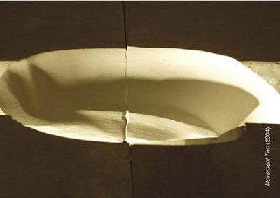 Plaster with warm glow