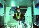 person green vibe upsidedown stairs
