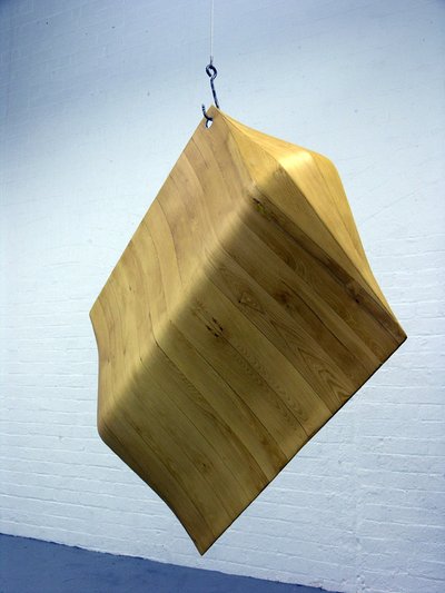 yellow shape hanging