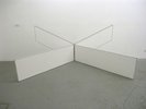 two white arrow shapes touching