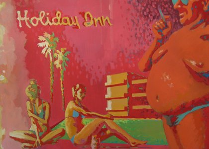 Greg-Ferry-Holiday-Inn-2013-oil-on-canvas