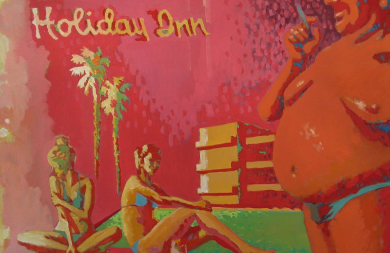 Greg-Ferry-Holiday-Inn-2013-oil-on-canvas