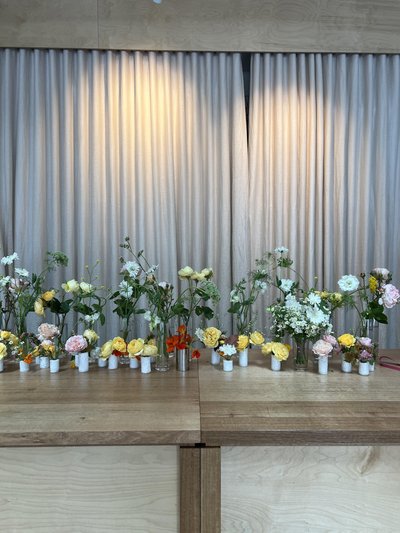 beautiful staggered rose / flower arrangement