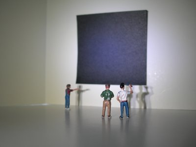LH White cube Ode to Malevich ground level