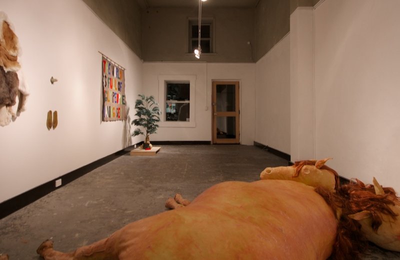Sharp Hot Stink, Installation view #5, Photographer- Adrian Gebers