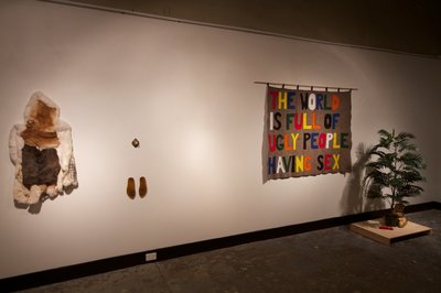 Sharp Hot Stink, Installation view #2, Photographer- Adrian Gebers