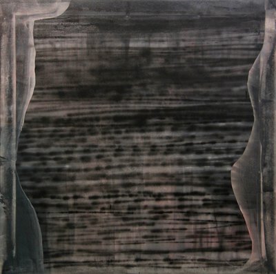 Simon Gardam, Untitled #4, oil on canvas, 106 x 106 cm, 2014. Courtesy the artist.